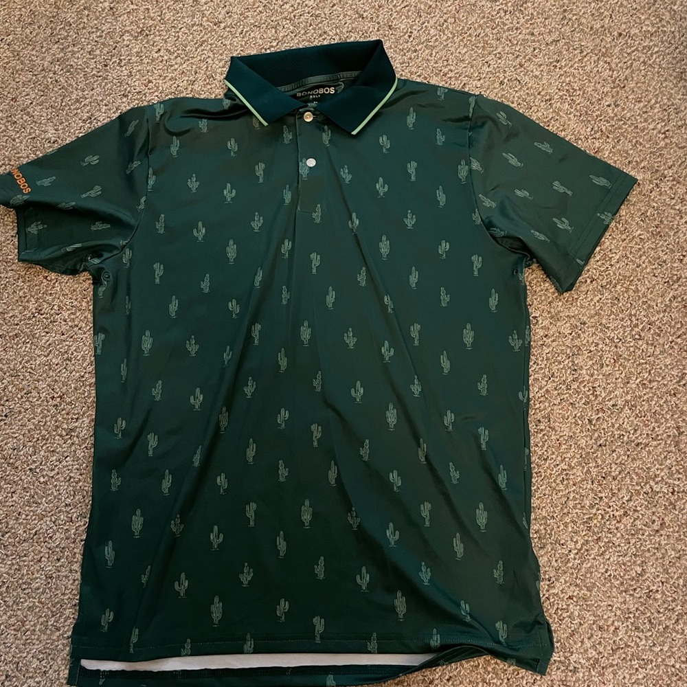 Men's Green Polo Shirt